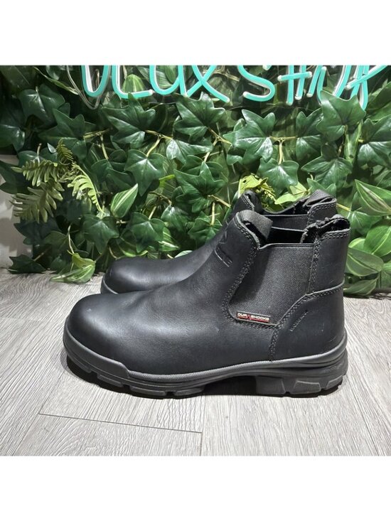 Wolverine Durashocks SR Chelsea Icon Romeo Steel Toe Work Black  Leather Men 9.5 main image 7